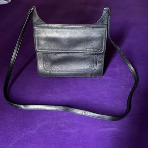 Fossil leather crossbody